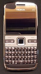 Picture of Nokia E72 phone